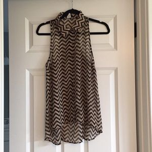 Chevron tank top